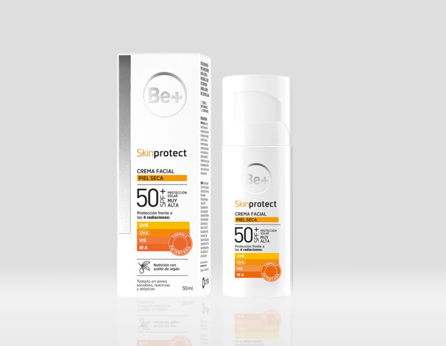 Be+ Skinprotect Crema Facial SPF 50+ Piel Seca
